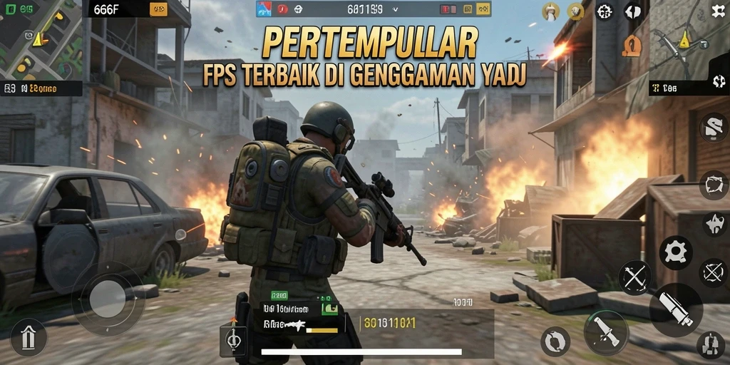 Screenshot gameplay <strong>666F</strong> yang penuh aksi dan ketegangan.