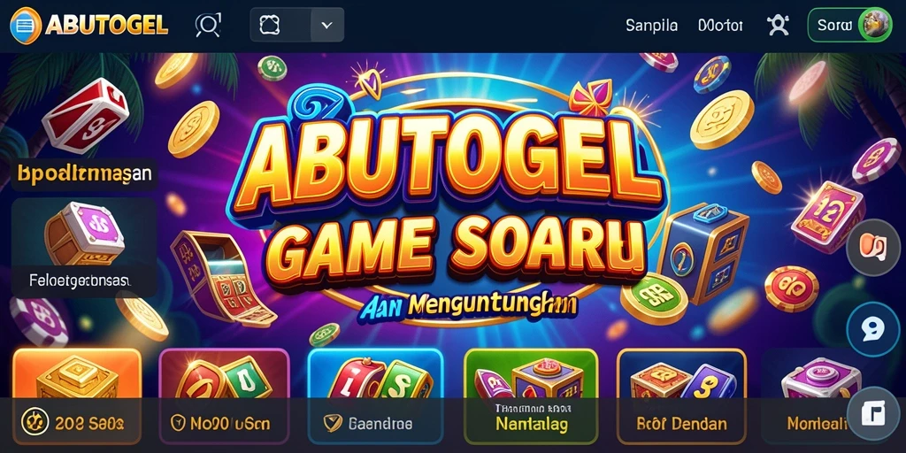 Tampilan gameplay Slot seru di ABUTOGEL.