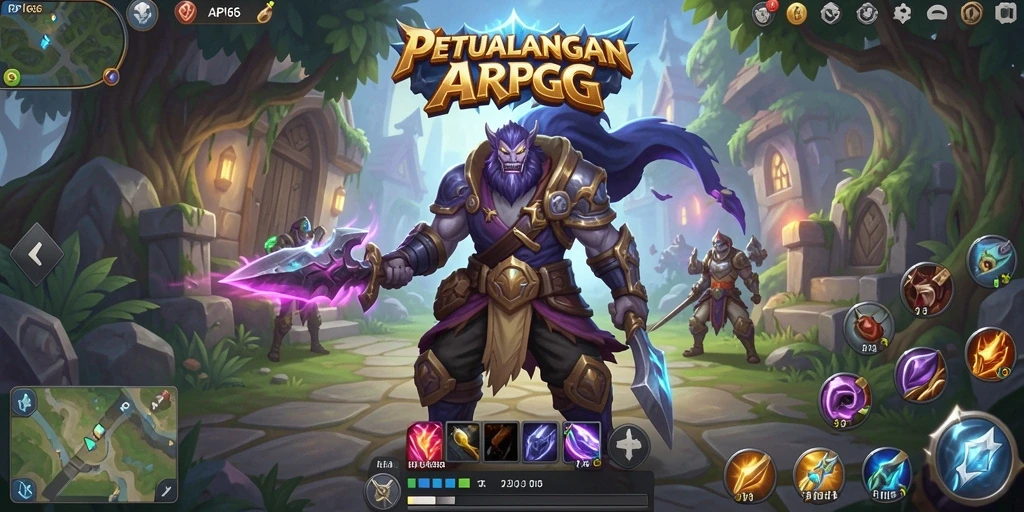 Tampilan gameplay menegangkan dalam API66 yang penuh aksi.