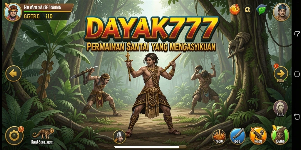 Tangkap momen seru dalam gameplay <strong>DAYAK777</strong> yang penuh warna.