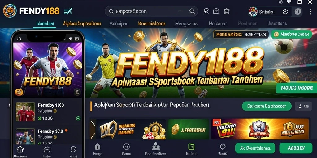Screenshot utama FENDY188 menunjukkan antarmuka taruhan yang menarik dan mudah digunakan.