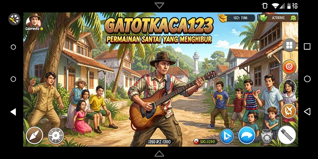 Screenshot menampilkan gameplay GATOTKACA123 yang seru dan mengasyikkan.