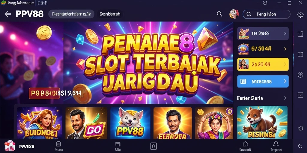 Tampilan gameplay menakjubkan dari game Slot PPV88.