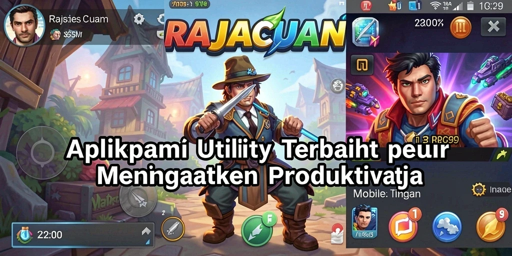 Tampilan utama RAJACUAN yang menampilkan fitur pengingat tugas.