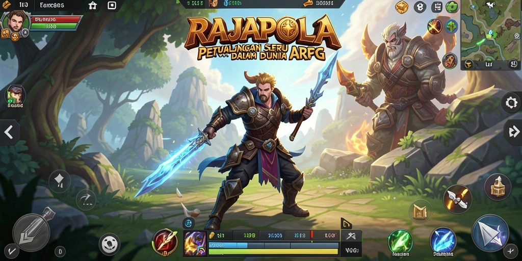 Tampilan menarik dari gameplay RAJAPOLA yang penuh aksi.