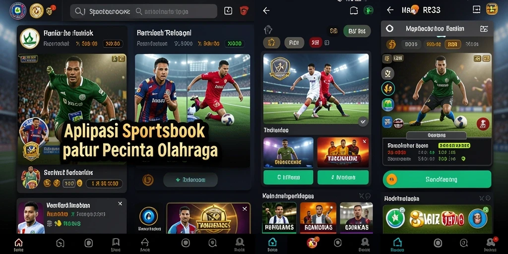 Screenshot gameplay Sportsbook RR33 yang menarik dengan taruhan olahraga.