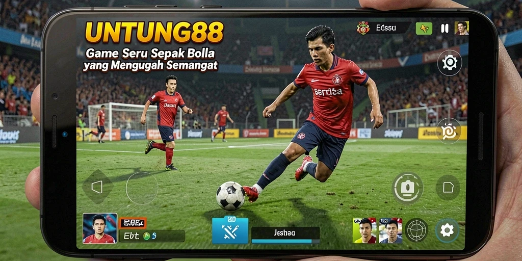 Gameplay menarik dari UNTUNG88 dalam pertandingan sepak bola.