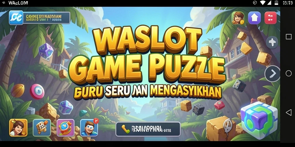 Screenshot menunjukkan gameplay menarik dari WASLOT dengan tantangan puzzle.