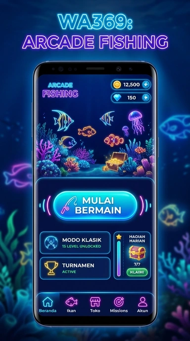 Tampilan antarmuka wa369 yang sederhana dan mudah dijelajahi.